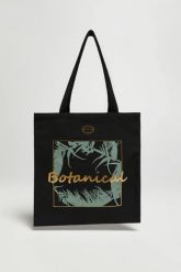 Torba shopper z napisem czarna. Czarne torebki shopper damskie MOODO, bez wzorów, z bawełny, bez dodatków. Za 25.99 zł.