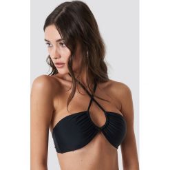 NA-KD Swimwear Drawstring Bandeau Top - Black. Bikini damskie marki NA-KD Swimwear. Za 60.95 zł.