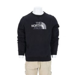 Second life - Bluza męska The North Face czarna - Stan bardzo dobry. Czarne bluzy sportowe męskie The North Face, l, bez wzorów, bez kaptura. Za 127.76 zł.