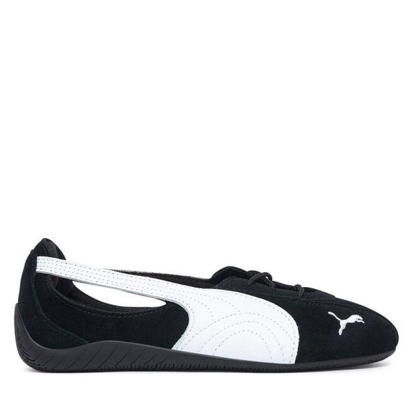 Baleriny Puma. Czarne baleriny damskie Puma, bez wzorów, bez obcasa. Za 399.99 zł.