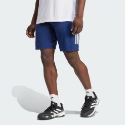 Szorty Club Tennis Climacool 3-Stripes. Niebieskie szorty męskie Adidas, m, bez wzorów, z materiału, klasyczne. Za 179.00 zł.