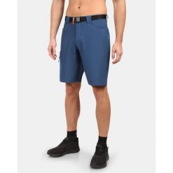 Szorty męskie Kilpi NAVIA-M. Niebieskie krótkie spodenki sportowe męskie Kilpi, m, bez wzorów, trekkingowe. Za 215.49 zł.