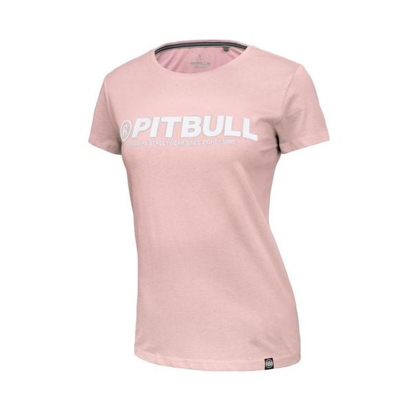 Koszulka bawełniana sportowa t-shirt dla dorosłych Pitbull R. Białe koszulki sportowe damskie PITBULL, m, bez wzorów, z bawełny, bez kołnierzyka, bez ramiączek. Za 59.99 zł.