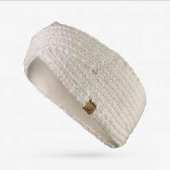 Opaska na głowę Quechua Wavy 500. Białe czapki i kapelusze damskie WED'ZE, bez wzorów, z elastanu, sportowe. Za 39.99 zł.