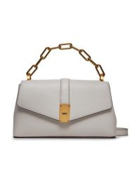 DKNY Torebka Conner R343RB25 Szary. Szare torebki do ręki damskie DKNY, bez wzorów, ze skóry, bez dodatków. Za 1,019.00 zł.