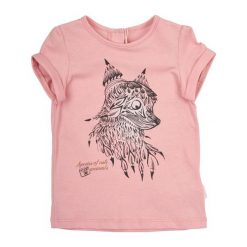Garnamama Koszulka Dziewczęca 74 Różowa. T-shirty i topy dla dziewczynek marki Garnamama. Za 33.00 zł.