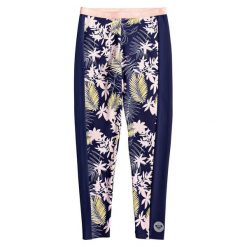 Roxy Legginsy Dziewczęce Bikini Point Fitness Legging 140 Wielobarwne. Szare stroje kąpielowe dla dziewczynek marki Roxy, bez wzorów. Za 169.00 zł.