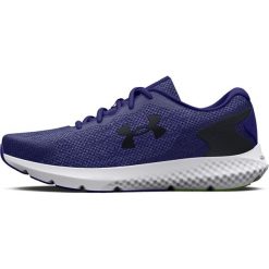 Buty męskie Under Armour UA Charged Rogue 3 Knit. Niebieskie buty sportowe męskie Under Armour, bez zapięcia, do biegania. Za 390.00 zł.