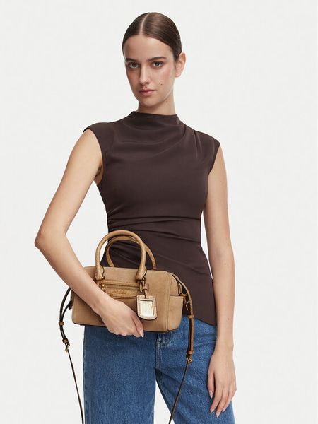 MICHAEL Michael Kors Torebka Jet Set 32F6ATVC0S Khaki. Brązowe torebki do ręki damskie MICHAEL Michael Kors, bez wzorów, ze skóry, bez dodatków. Za 1,209.00 zł.