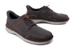 Josef Seibel New Anvers 24 44924 TE387 781 asphalt-kombi, półbuty m?skie. Szare półbuty na co dzień męskie Josef Seibel, na lato, bez zapięcia. Za 439.90 zł.