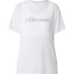 Damska koszulka Ellesse Venderi Tee W White. Czarne t-shirty damskie Ellesse, bez wzorów, sportowe, bez kołnierzyka. Za 223.99 zł.