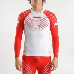 Koszulka termoaktywna dla dorosłych UYN Natyon 3.0 Poland Uw Shirt. Białe koszulki sportowe damskie UYN, m, bez wzorów, bez kołnierzyka, bez ramiączek, narciarskie. Za 589.99 zł.