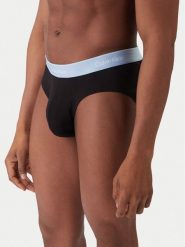 Calvin Klein Underwear Komplet 3 par slipów LV00NB4388 Czarny. Czarne slipki męskie Calvin Klein Underwear, m, bez wzorów, z bawełny. Za 199.99 zł.