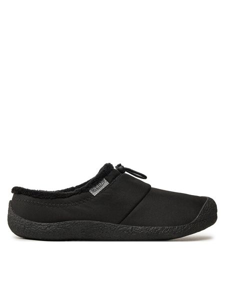 Keen Półbuty Howser III Slide 1028162 Czarny. Czarne półbuty damskie Keen, bez wzorów, z materiału, bez obcasa, na płaskiej podeszwie, bez zapięcia. Za 269.99 zł.