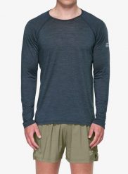 Bluza termoaktywna Devold Endurance Merino 130 Shirt. Niebieskie bluzy męskie Devold, m, bez wzorów, z materiału, bez kaptura. Za 357.49 zł.