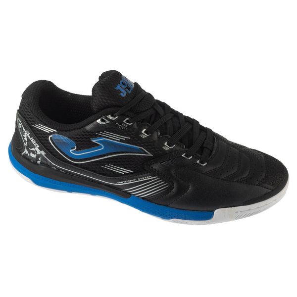 Buty halowe do piłki nożnej męskie, Liga-5 25 LIGW IN. Czarne buty sportowe męskie Joma, bez zapięcia, do piłki nożnej. Za 179.18 zł.