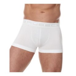 Bokserki męskie bawełniane Brubeck COMFORT COTTON. Białe bokserki męskie Brubeck, m, bez wzorów, z bawełny. Za 39.99 zł.