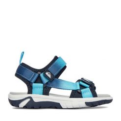 Sandały Quiksilver. Niebieskie sandały chłopięce Quiksilver, bez zapięcia. Za 129.99 zł.