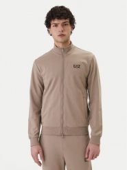 EA7 Emporio Armani Bluza 8NPM31 PJVRZ U6167 Beżowy Regular Fit. Brązowe bluzy męskie EA7 Emporio Armani, m, bez wzorów, z bawełny, bez kaptura. Za 459.99 zł.