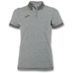 Koszulka polo do tenisa damska Joma Bali II. Szare koszulki sportowe damskie Joma, xl, bez wzorów, bez kołnierzyka, bez ramiączek, do piłki nożnej. Za 248.00 zł.