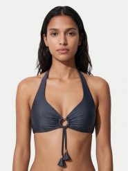 Seafolly Góra od bikini Belle 31554MF311 Granatowy. Niebieskie bikini damskie Seafolly, bez wzorów. Za 379.99 zł.