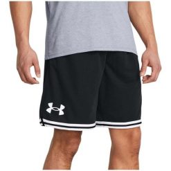 Spodenki koszykarskie męskie Under Armour 10" Perimeter Short. Czarne krótkie spodenki sportowe męskie Under Armour, m, bez wzorów. Za 139.99 zł.