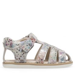 Sandały Lasocki Kids. Szare sandały dziewczęce Lasocki Kids, bez zapięcia. Za 119.99 zł.