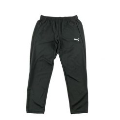 Second life - Spodnie dresowe męskie Puma - Jak nowy. Czarne spodnie sportowe męskie Puma, l, bez wzorów, z dresówki, do biegania. Za 85.16 zł.
