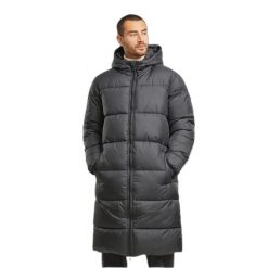 Długa kurtka puchowa Urban Classics. Czarne kurtki męskie Urban Classics, na zimę, m, bez wzorów, z puchu, bez kaptura. Za 403.00 zł.