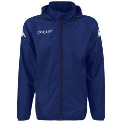 Kurtka Kappa Martio. Niebieskie kurtki męskie Kappa, na zimę, m, bez wzorów, z materiału, klasyczne, z kapturem. Za 268.50 zł.