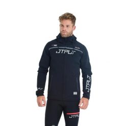 Kurtka Jetpilot Vault Tour Coat Black White 2026. Czarne kurtki męskie JETPILOT, l, bez wzorów, z neoprenu, sportowe, bez kaptura. Za 739.00 zł.