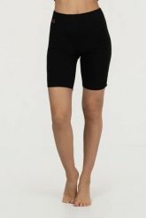 Shorty damski Urban Goddess Anara. Czarne szorty sportowe damskie URBAN GODDESS, na lato, l, bez wzorów, z bawełny, eleganckie, z podwyższonym stanem, na fitness i siłownię. Za 247.50 zł.