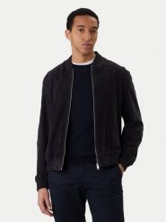 BOSS Kurtka skórzana H-Muller 50543213 Granatowy Regular Fit. Niebieskie kurtki męskie Boss, m, bez wzorów, ze skóry, bez kaptura. Za 2,309.00 zł.