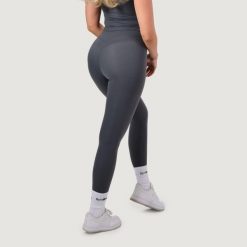 Legginsy damskie fitness z wysokim stanem NEO Iron. Szare legginsy damskie GYMBEAM, s, bez wzorów, z elastanu, z podwyższonym stanem, długie, na fitness i siłownię. Za 115.90 zł.
