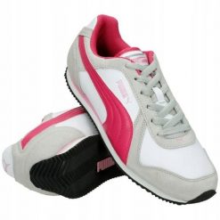Buty sportowe damskie Puma Raider 353334 03. Szare obuwie sportowe damskie Puma, bez wzorów, z gumy, trekkingowe. Za 139.00 zł.