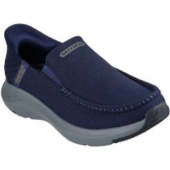 Buty sportowe męskie Skechers Parson Ralven. Niebieskie buty sportowe męskie Skechers, bez zapięcia. Za 590.00 zł.