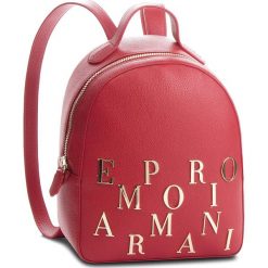 Plecak EMPORIO ARMANI - Y3L020 YH60A 80133 Ruby Red. Czerwone plecaki damskie Emporio Armani, ze skóry. Za 1,139.00 zł.