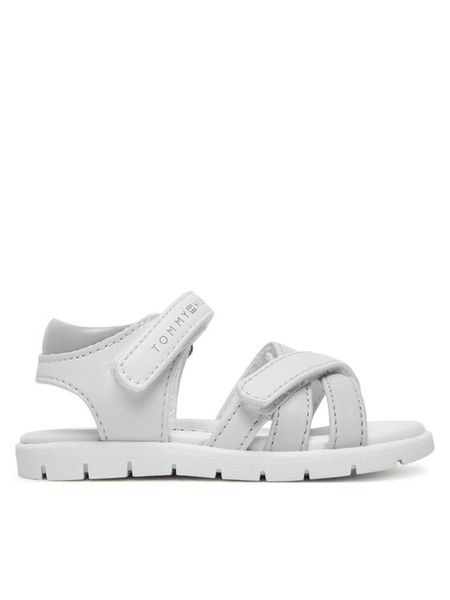 Tommy Hilfiger Sandały T1A2-33772-0326Y M Kolorowy. Sandały dziewczęce Tommy Hilfiger, ze skóry, bez zapięcia. Za 169.99 zł.