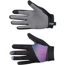 Rękawiczki damskie Northwave Air LF. Czarne rękawiczki damskie Northwave, na lato, bez wzorów, z materiału, sportowe. Za 230.00 zł.