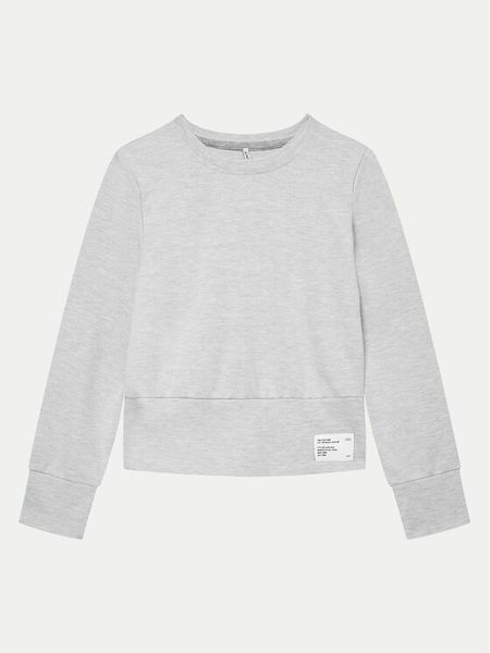 Kids ONLY Bluza Jena 15331363 Szary Regular Fit. Szare bluzy dla dziewczynek Kids Only, bez wzorów, z syntetyku, bez ramiączek, bez kaptura. Za 79.99 zł.