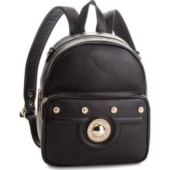 Plecak VERSACE JEANS - E1VSBBM2 70786 899. Czarne plecaki damskie Versace Jeans, z jeansu, eleganckie. Za 749.00 zł.