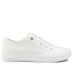 Buty męskie trampki sportowe Lee AVA C MEN LOW. Białe trampki męskie Lee, bez wzorów, z gumy, casualowe, bez zapięcia. Za 106.99 zł.