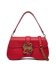 Just Cavalli Torebka 79RA4BA1 ZSA89 Czerwony. Czerwone torebki do ręki damskie Just Cavalli, bez wzorów, ze skóry, bez dodatków. Za 829.99 zł.
