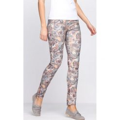 Brązowo-Pomarańczowe Spodnie Smell The Summer. Spodnie materiałowe damskie marki Born2be. Za 39.99 zł.