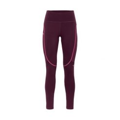 Damskie legginsy Kari Traa Linnea. Brązowe legginsy damskie Kari Traa, bez wzorów, trekkingowe. Za 369.50 zł.