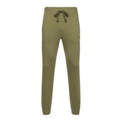 Spodnie męskie Champion Rochester Rib Cuff. Zielone spodnie sportowe męskie Champion, m, bez wzorów, z bawełny. Za 233.95 zł.