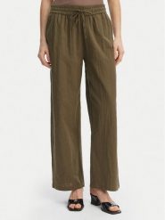 ONLY Spodnie materiałowe Tizana 15319090 Zielony Regular Fit. Zielone spodnie materiałowe damskie Only, xs, bez wzorów, z bawełny. Za 149.99 zł.