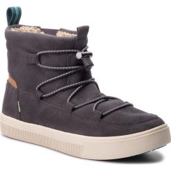 Kozaki TOMS - Trvl Lite Alpine 10012527 Forged Iron Grey Suede. Szare kozaki męskie Toms, ze skóry, klasyczne. Za 489.00 zł.