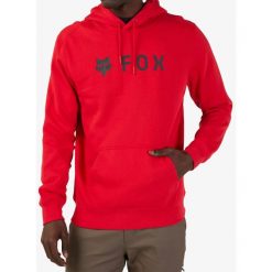 Bluza z kapturem męska Fox Absolute Fleece Po. Czerwone bluzy męskie FOX, l, bez wzorów, z kapturem. Za 266.99 zł.