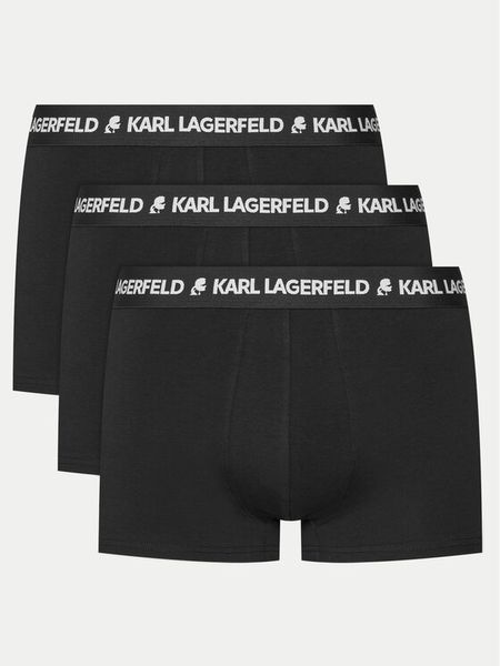 KARL LAGERFELD Komplet bokserek A1M47151 Czarny. Czarne bokserki męskie KARL LAGERFELD, m, bez wzorów, z bawełny. Za 199.99 zł.